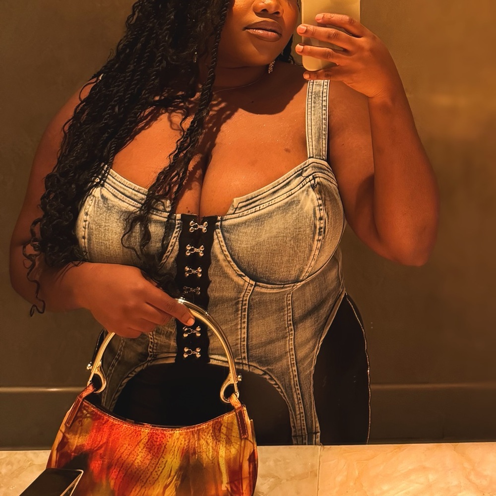 Fashion nova denim top